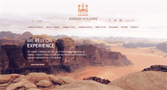 Desktop Screenshot of jordan-holidays.com